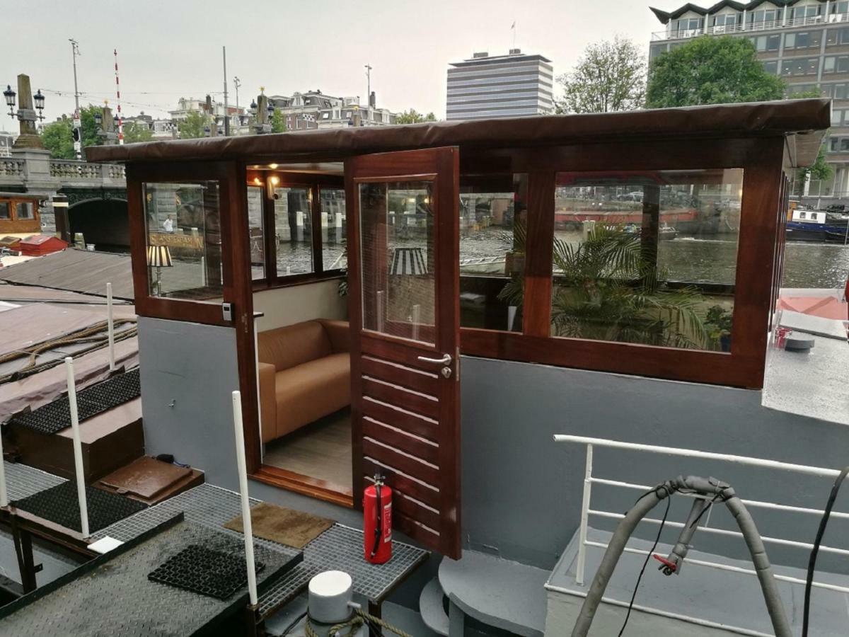 Ferienwohnung Houseboat Rose Amsterdam Exterior foto