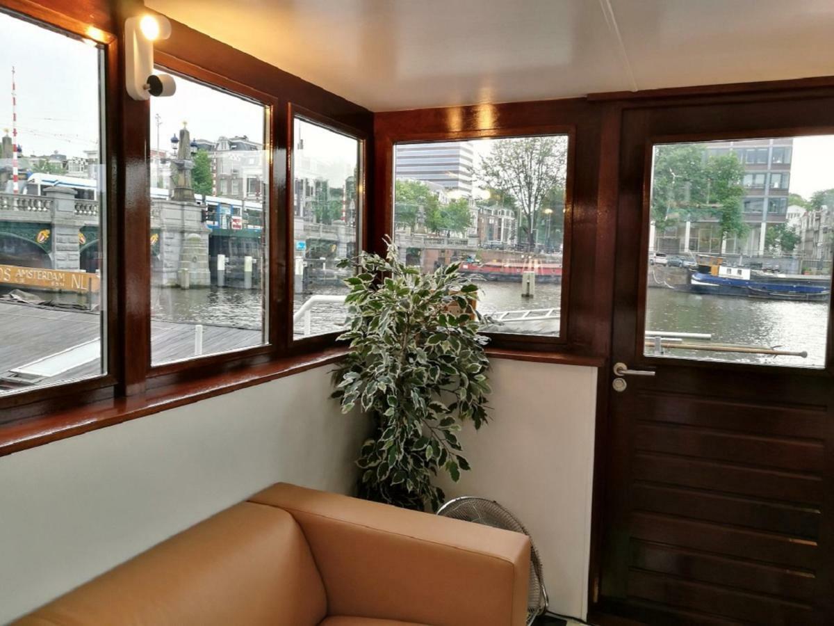 Ferienwohnung Houseboat Rose Amsterdam Exterior foto