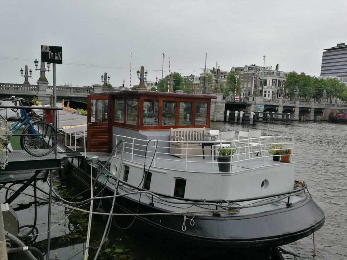 Ferienwohnung Houseboat Rose Amsterdam Exterior foto