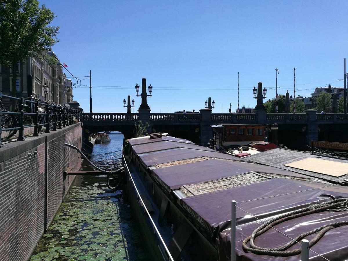 Ferienwohnung Houseboat Rose Amsterdam Exterior foto